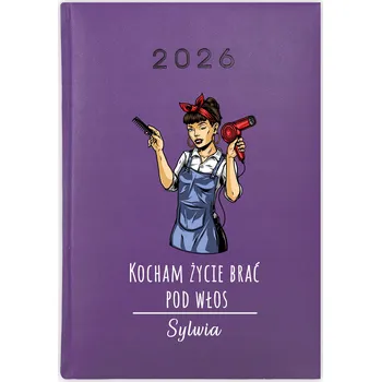 Kalendář Knihový kalendář 2026 A5 fialový