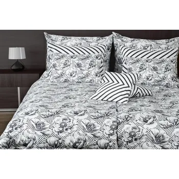 Povlečení Povlečení s květinovým vzorem Amada 140x200 cm