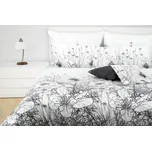 Povlečení s květinovým vzorem Concetta 140x200 cm