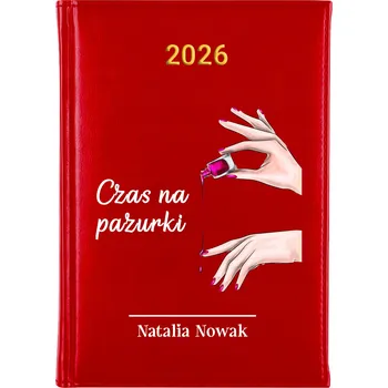Kalendář Knižní kalendář 2026 A5 červený