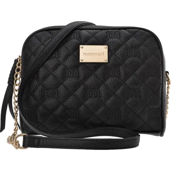 Kabelka Monnari kabelka přes rameno eko kůže černá