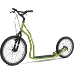 Koloběžka Yedoo Three zelená, 2 kolečka