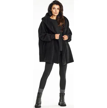 Cizojazyčná kniha Awama Woman's Coat A681 Awama černá 2968146