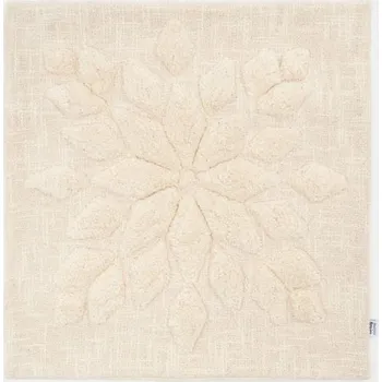 Povlak na dekorativní polštářek Sinsay - Povlak na polštář s motivem sněhové vločky - krémová - 945FP-01M - 945FP-01M-ONE