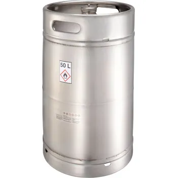 Kanystr Bezpečnostní nádoba z nerezu, se šroubovacím uzávěrem, objem 50 l