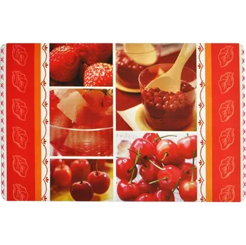 prostírání PROSTÍRÁNÍ OVOCE, 43,5X28,5CM, PLAST