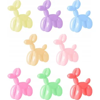 Balónky na modelování, trubičky, mix pastelových barev, 50 Ks na NAROZENINY, animace