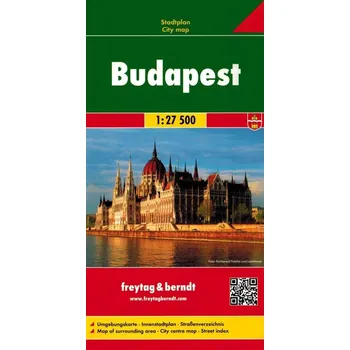 Budapeszt plan miasta 1:27 500 Kolektiv autorů