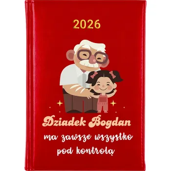 Kalendář Knižní kalendář 2026 A5 červený