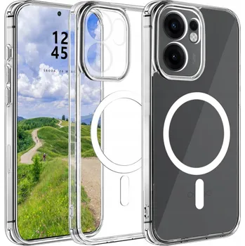 Pouzdro na mobilní telefon POUZDRO PRO OPPO RENO 13F 13FS 5G ZADNÍ KRYT PRO MAGSAFE MAGNETICKÉ POUZDRO PREMIUM