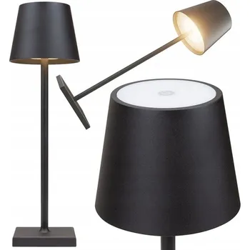 Lampička NOČNÍ LAMPA STOLNÍ DOTYKOVÁ LAMPA 3-STUPŇOVÁ VYSOKÁ BEZDRÁTOVÁ USB