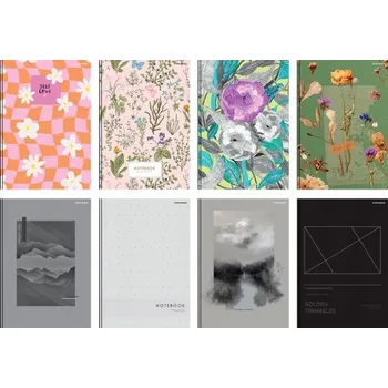 Sešit Sešit A5, 96 listů, linkovaný (mřížka), tvrdé desky Hamelin