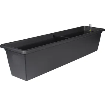 Truhlík Plastkon Magnolie 2Smart samozavlažovací truhlík 80 cm antracitová balení 1 ks