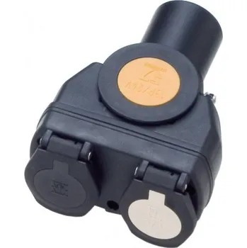 Tažné zařízení adaptér 24V z 13P ADR na 2x7P zásuvku JAEGER