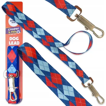 Obojek pro psa Materiálový obojek pro psa, sada obojek s vodítkem Cooper&Pals vel. M