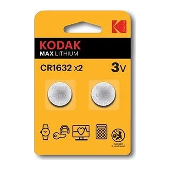 Článková baterie Kodak Jednorázová lithiová baterie CR1632, 2-pack (KOD-1632BL2)