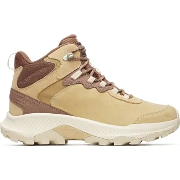 Dámská treková obuv Dámské turistické boty Merrell SPEED STRIKE 2 LTR MID WP 4.5 Béžová, Hnědá