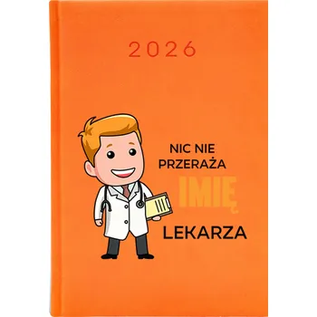 Kalendář Knižkový kalendář 2026 A5 oranžový