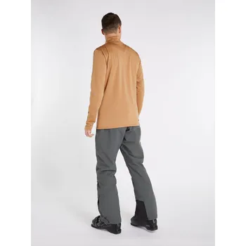 Pánské oblečení Pánská mikina se zipem u krku Protest WILL karamelová L