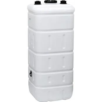 nádrž Dvouplášťová plastová nádrž, 1000 litrů, stavoznak, otvor pro ruku 240 mm