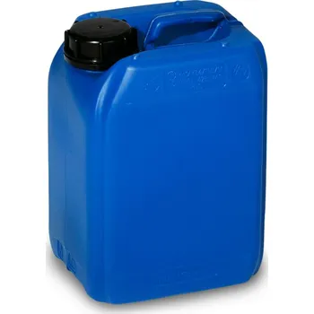 Kanystr Plastový kanystr z polyethylenu (PE), antistatický, objem 6 litrů, modrý