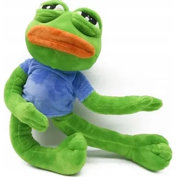 plyšák Smutná Žába plyšová hračka 45 cm Pepe Frog Meme vtipná