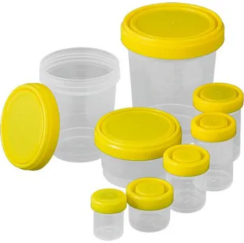 Krycí sklíčko k mikroskopu Laboratorní nádobka z PP, vyražená stupnice, nepropustné šroubovací víčko, 1000 ml, BJ = 64 ks