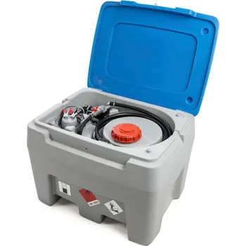 Palivová nádrž Mobilní naftová nádrž PM 250, z polyethylenu, s 24V čerpadlem, objem 250 l