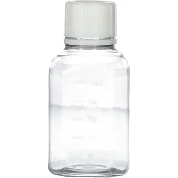 Krycí sklíčko k mikroskopu Laboratorní lahve z PET, sterilní, křišťálově čisté, šroubovací uzávěr a stupnice, 250 ml, 24 ks