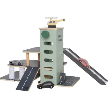 garáž Jabadabado Parkovací garáž s vrtulníkem