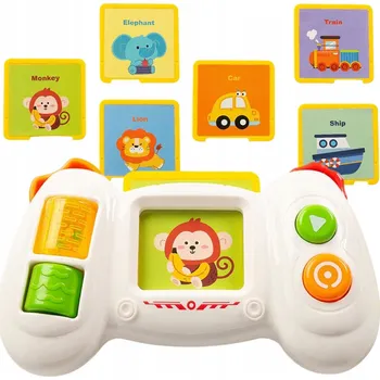 Hračka pro nejmenší Interaktivní vzdělávací hra přenosná pro děti 18m+ Senzorická Zvuky