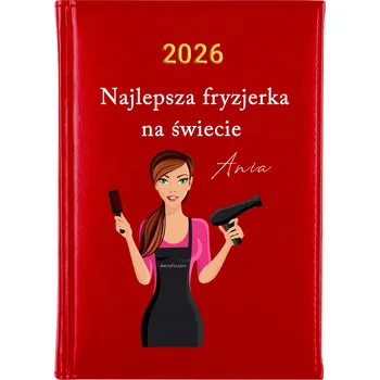 Kalendář Knižní kalendář 2026 A5 červený