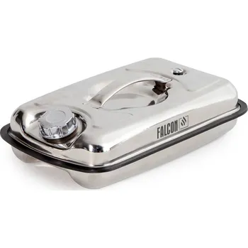 Kanystr FALCON bezpečnostní nádoba z nerezu, se schválením pro přepravu, 5 litrů