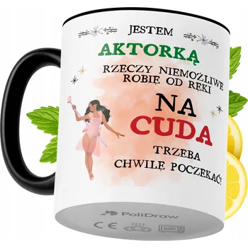 Hrnek Polidraw Hrnek Polidraw Pro Herečku, keramický, 330 ml