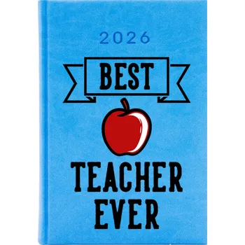 Kalendář Knižní kalendář 2026 A5 modrý