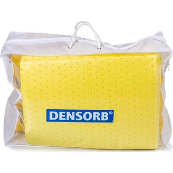 Sorbent DENSORB® sorpční havarijní sada v transparentní přenosné tašce, provedení Speciál, 60 litrů