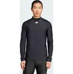 ADIDAS Plavecké tričko Long Sleeves Rashguard XS BÍLÁ|ČERNÁ
