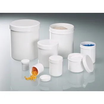 Krycí sklíčko k mikroskopu Šroubovací nádobka, z PP, bílá, autoklávovatelná, 25 ml, BJ = 240 kusů