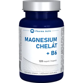Pharma Activ Magnesium Chelát + B6 120 cps.