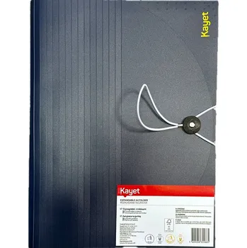 Desky s gumou a přihrádkami A4 Kayet