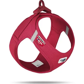Postroj pro psa CURLI Postroj pro psy se sponou Air-Mesh Red XS, 3-5 kg
