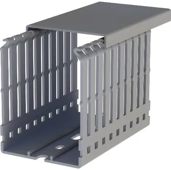 kabelová chránička ELEKTRO BEČOV Kanál EWD 60x80 rozv.vč.víka šedý K502055