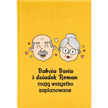 Kalendář Knižkový kalendář 2026 A5 žlutý