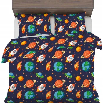 Povlečení Antialergické Povlečení 220x200+2x50x70 100% bavlna KOSMOS