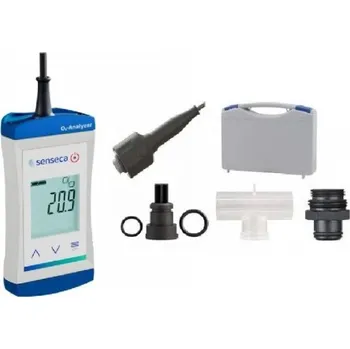 Revizní přístroj Senseca ECO 410T-MAX-DIVE – Sada kompaktního analyzátoru O₂ / Oxymetru s MOD funkcí