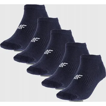 Pánské ponožky CHLAPECKÉ PONOŽKY 4F KOTNÍKOVÉ PONOŽKY KRÁTKÉ POD KOTNÍK 5 PÁRŮ SS24 USOCM251