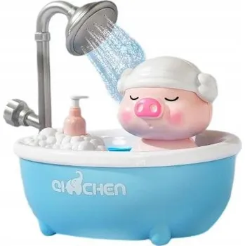 Hračka do vody do vany, prasátko ve vaně, 2 vyměnitelné trysky, tekoucí voda