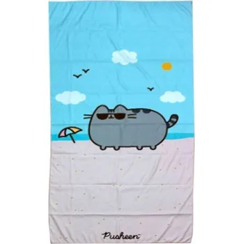 Ručník Plážová osuška z mikrovlákna Pusheen BTOW09 PUCKATOR EUROPEAN DISTRIBUTION