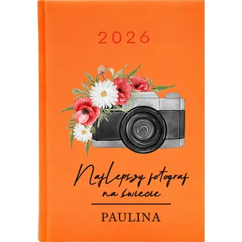 Kalendář Knižkový kalendář 2026 A5 oranžový