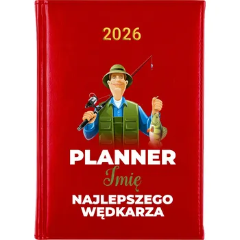 Kalendář Knižní kalendář 2026 A5 červený